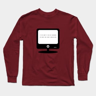 If You Want To See My Hardware You Need The Right Permissions Long Sleeve T-Shirt